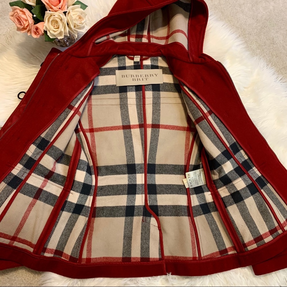 Burberry Wool Duffle Coat - Picture 4 of 7